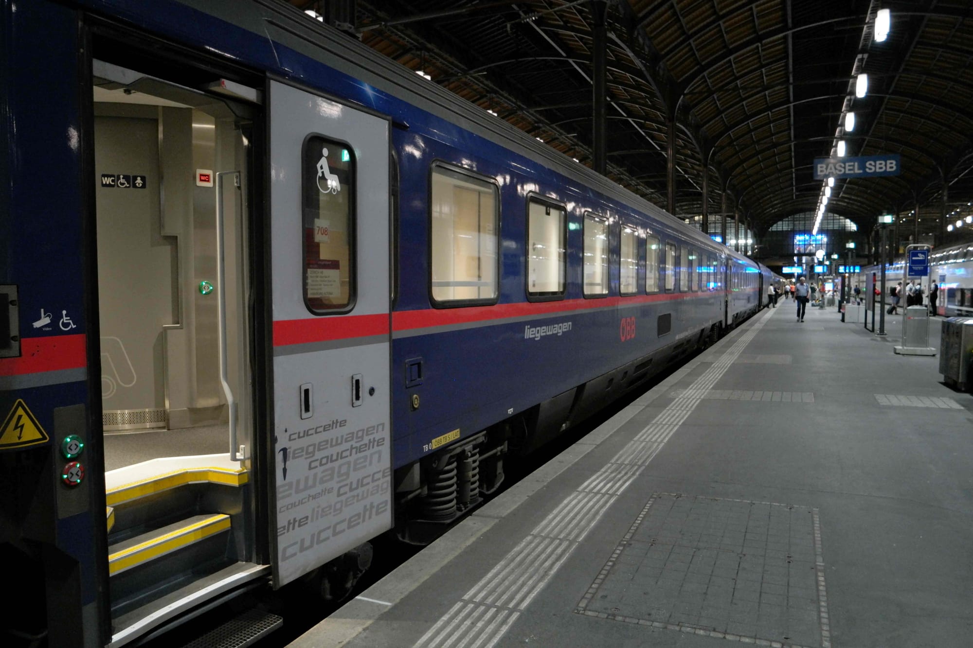 Meine Reise mit dem Nachtzug von Basel nach Hamburg