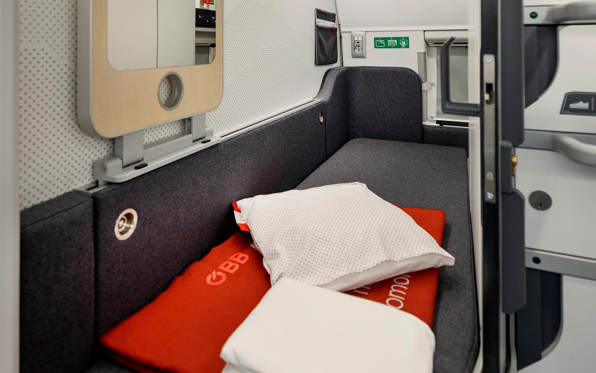 The MiniCabins in the Nightjet of the new generation (Photo: ÖBB / Harald Eisenberger)