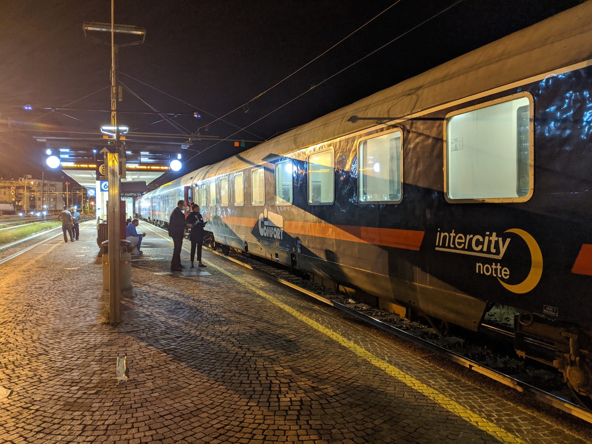 Höhepunkt jeder Italienreise: der "Treno Notte"