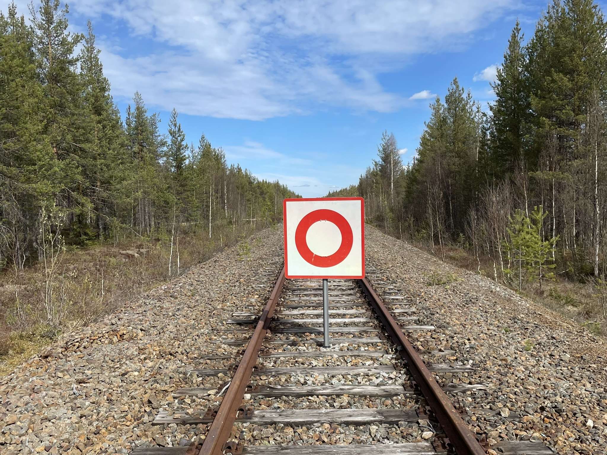 Kolari is the northernmost point of the regularly serviced Finnish rail network.