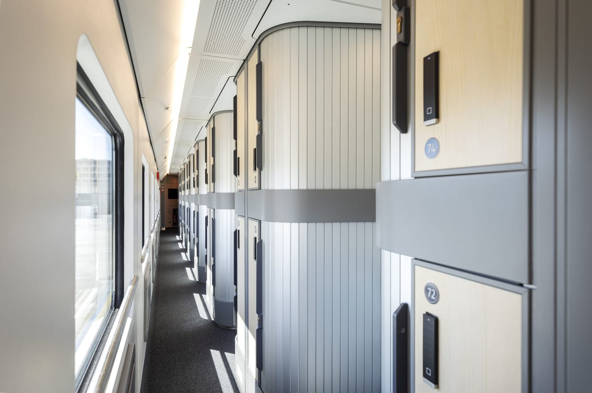 Vue extérieure des Mini Cabines. Photo : Harald Eisenberger/ÖBB
