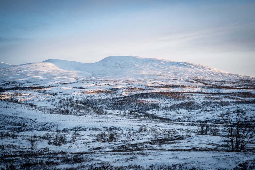La ligne de Dovre traverse ce paysage