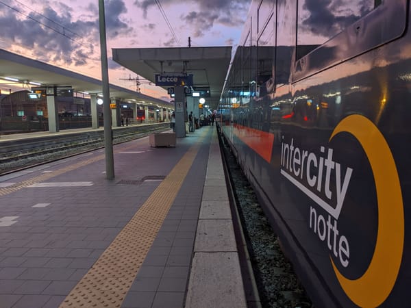Mit dem Nachtzug durch Italien - die InterCity Notte von Trenitalia